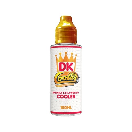 Donut King Cooler 100ml Shortfill-Banana Strawberry Cooler-vapeukwholesale