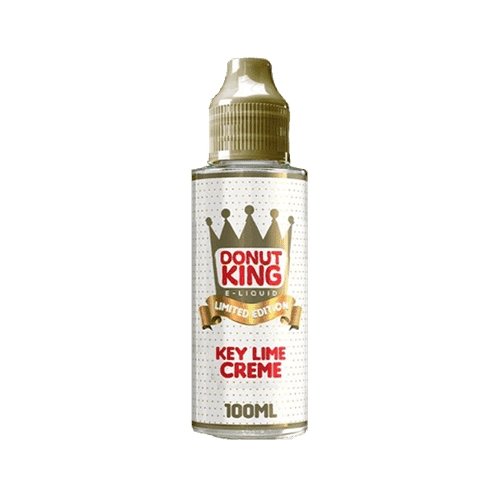 Donut King Limited 100ml Shortfill-Key Lime Creme-vapeukwholesale