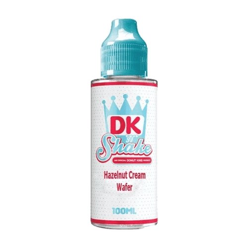 Donut King Shakes 100ml Shortfill-Hazelnut Cream Wafer-vapeukwholesale