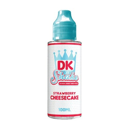 Donut King Shakes 100ml Shortfill-Strawberry Cheesecake-vapeukwholesale