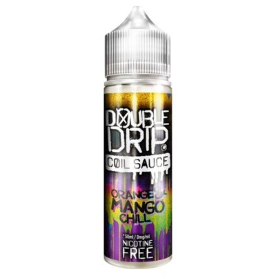 Double Drip 50ml Shortfill-Orange&Mango Chill-vapeukwholesale