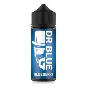 Dr Blue E-Liquid 100ml Shortfill-Blueberry-vapeukwholesale