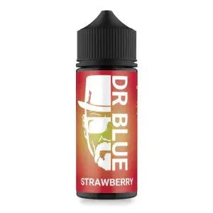 Dr Blue E-Liquid 100ml Shortfill-Strawberry-vapeukwholesale