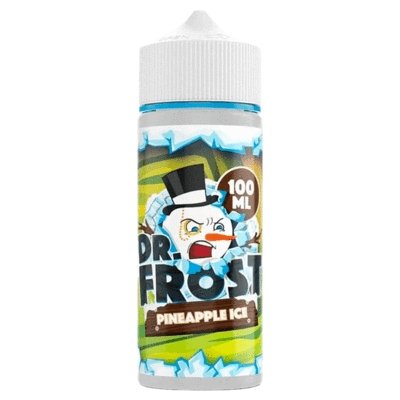 Dr Frost 100ml Shortfill-Pineapple Ice-vapeukwholesale