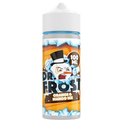 Dr Frost 100ml Shortfill-Orange Mango Ice-vapeukwholesale