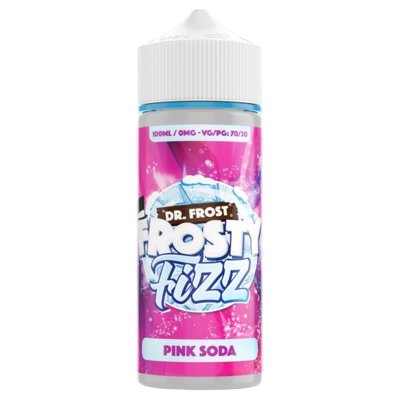 Dr Frost Fizz 100ml Shortfill-Pink Soda-vapeukwholesale