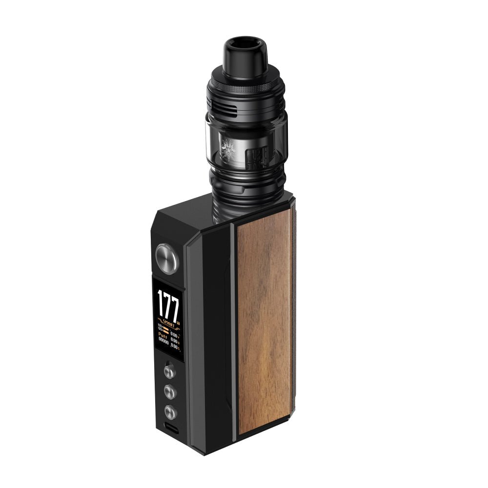 Drag 4 Vape Kit-Black + Walnut-vapeukwholesale