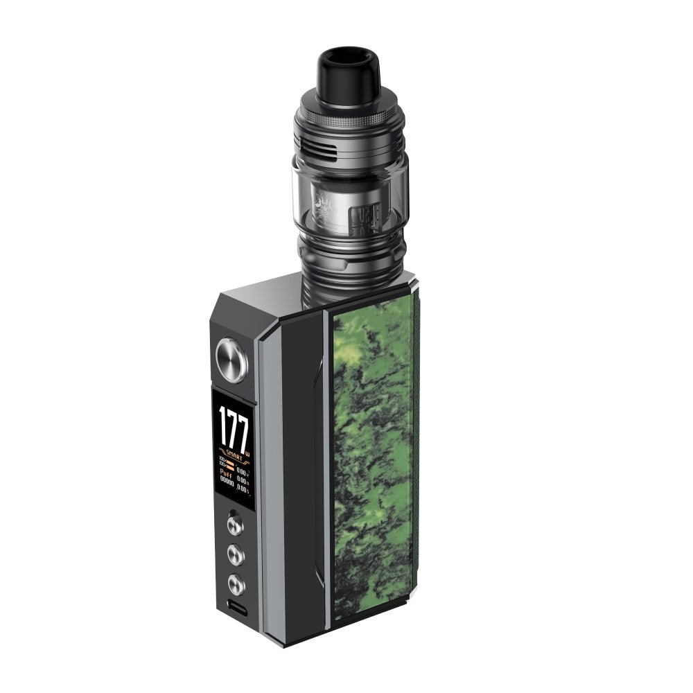 Drag 4 Vape Kit-Gunmetal + Forest Green-vapeukwholesale