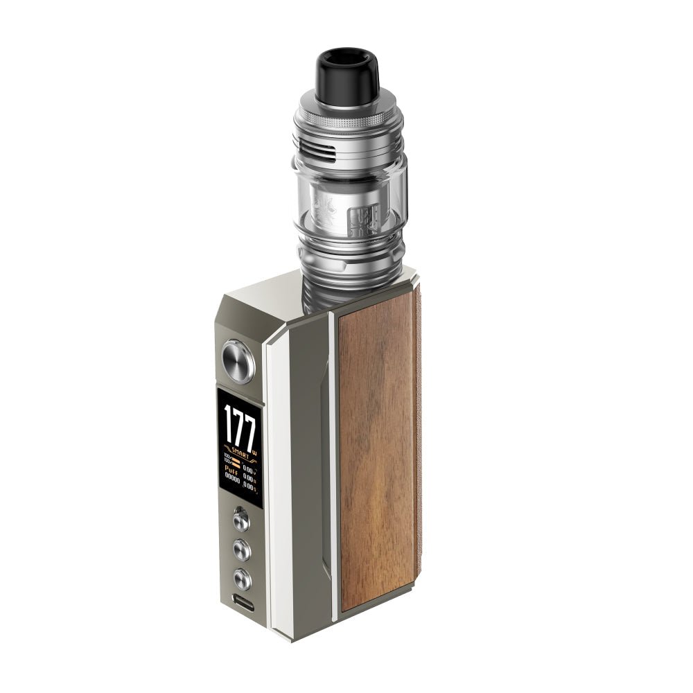 Drag 4 Vape Kit-Pale Gold + Walnut-vapeukwholesale