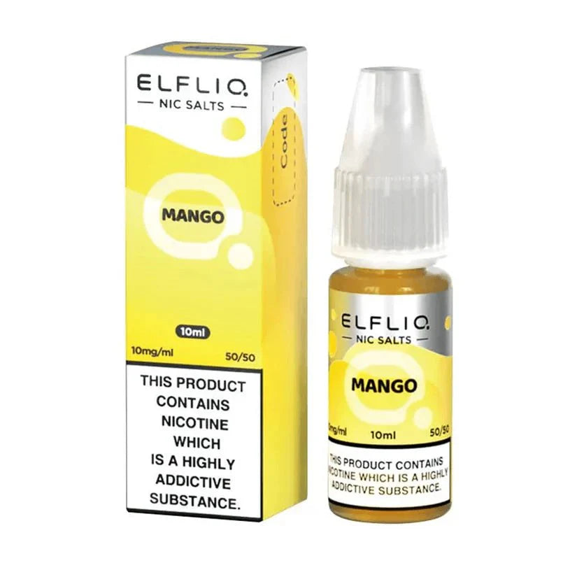 Elf Bar Elfliq Nic Salt - Box of 10-Mango *New*-vapeukwholesale