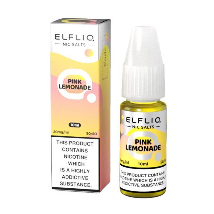 Elf Bar Elfliq Nic Salt - Box of 10-Pink Lemonade-vapeukwholesale