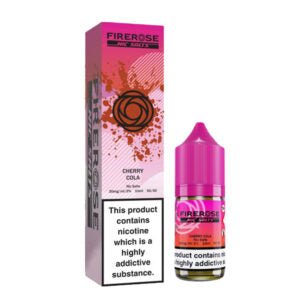 Elux Firerose 5000 Nic Salt E-Liquid 10ml - Box of 10-Cherry Cola-vapeukwholesale