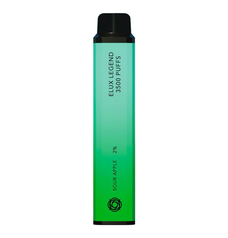 Elux Legend 2% Disposable Vape Pod Device-Sour Apple-vapeukwholesale