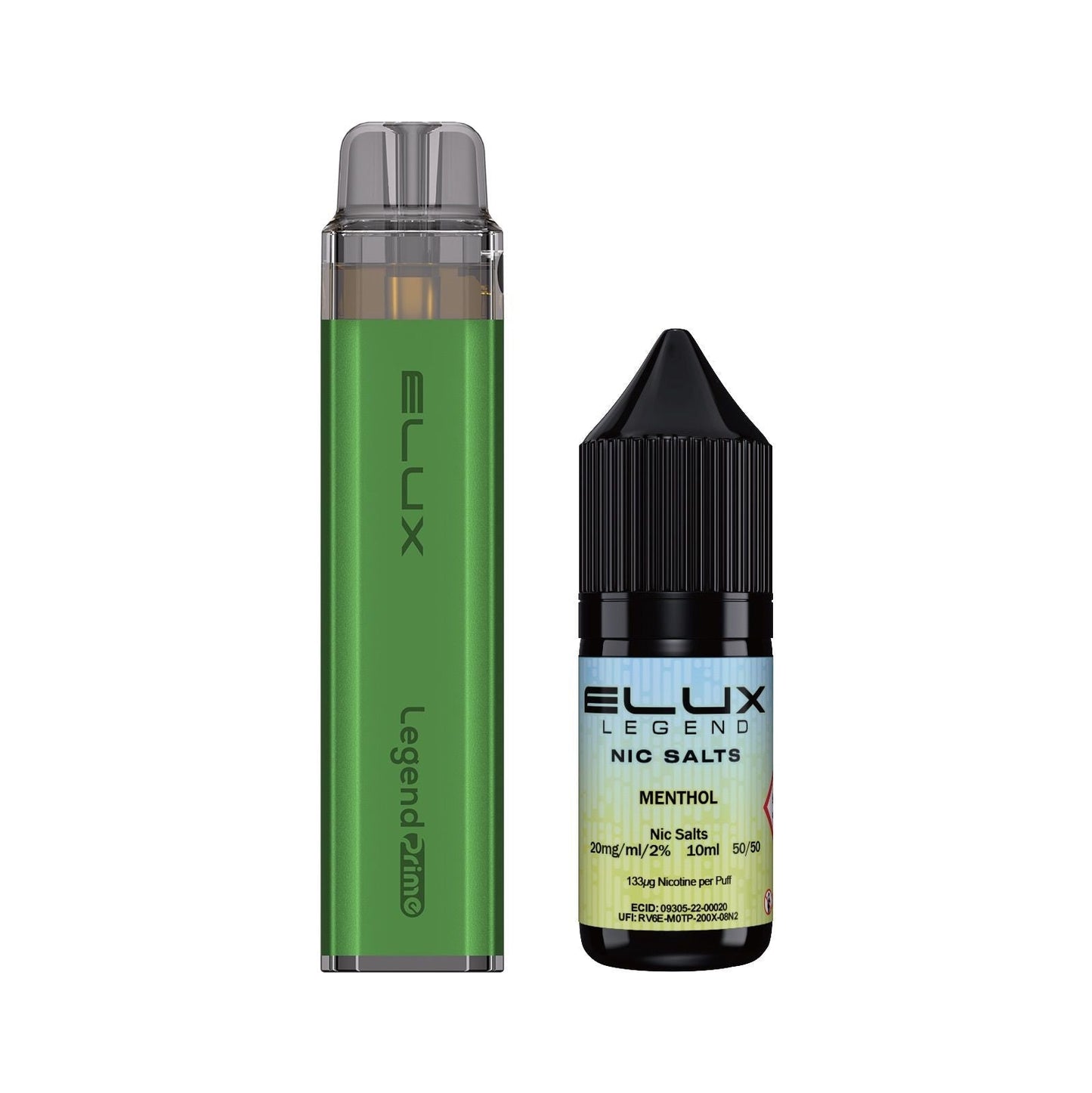 Elux Legend Prime 5000 Refillable Pod Kit ( box of 5 ) - Black - vapeukwholesale