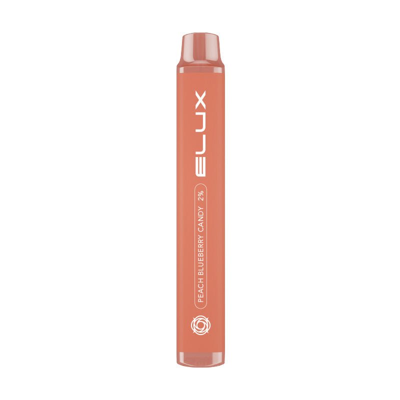 Elux Pro 600 Puffs Disposable Vape Pod Box of 10-Peach Blueberry Candy-vapeukwholesale