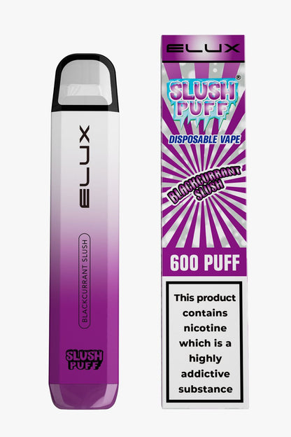 Elux Slush Puff 600 Disposble Pod Kit-Blackcurrant Slush-vapeukwholesale