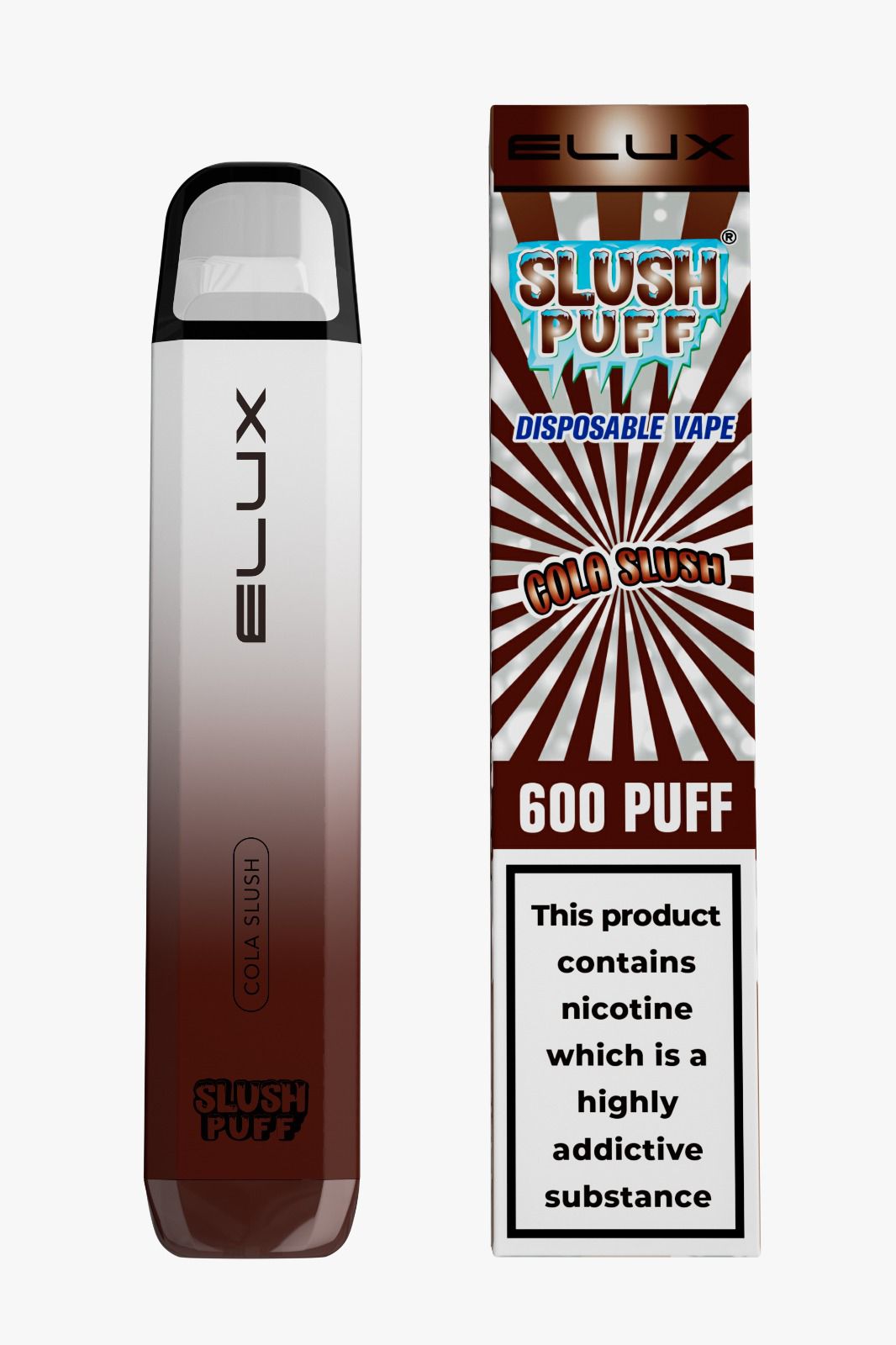 Elux Slush Puff 600 Disposble Pod Kit-Cola Slush-vapeukwholesale