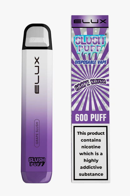 Elux Slush Puff 600 Disposble Pod Kit-Grape Slush-vapeukwholesale