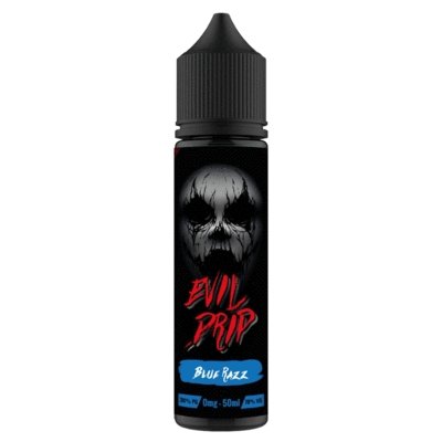 Evil Drip 50ml Shortfill-Blue Razz-vapeukwholesale