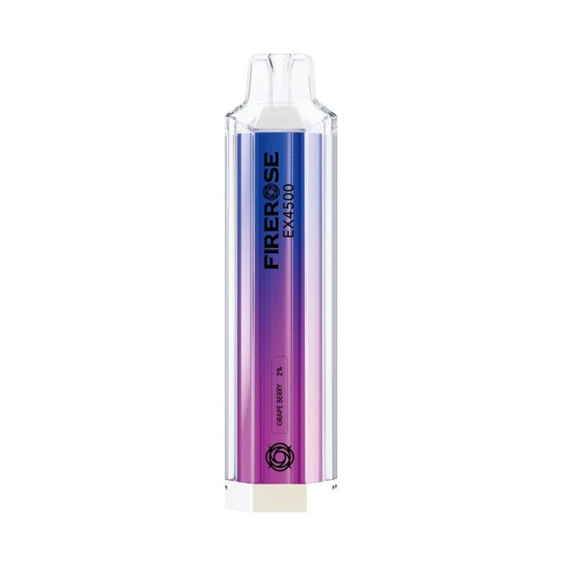 Firerose EX4500 By ELUX | Disposable Vape Pod Box of 10-Grape berry-vapeukwholesale