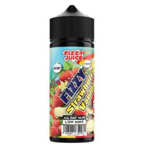 Fizzy Juice 100ml Shortfill-Strawberry Vanilla-vapeukwholesale