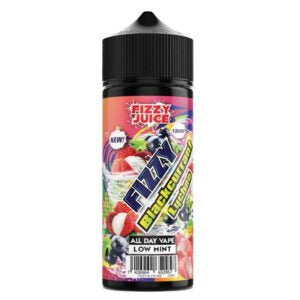 Fizzy Juice 100ml Shortfill-Blackcurrant Lychhe-vapeukwholesale