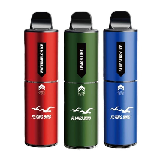 Flying Bird Max Pro 3000 Puffs 4 in 1 Disposable Vape Box of 5