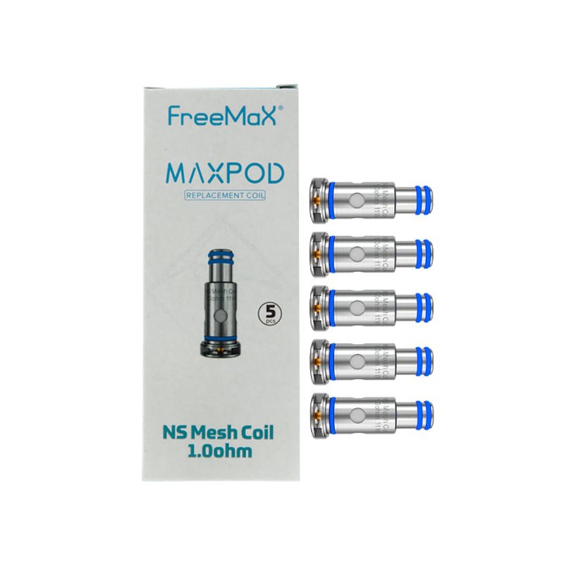 FREEMAX - MAXPOD COILS-5x NS Mesh 1.0ohm-vapeukwholesale