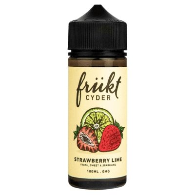 Frukt Cyder 100ML Shortfill-Strawberry Lime-vapeukwholesale