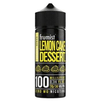 Frumist Dessert 100ML Shortfill-Lemon Cake Dessert-vapeukwholesale