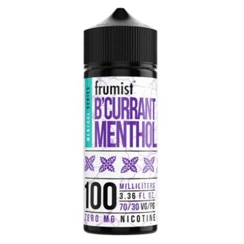 Frumist Menthol 100ML Shortfill-B'Currant Menthol-vapeukwholesale