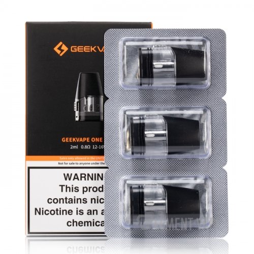 GeekVape Aegis One Pods 2ML-Pack of 3-0.8ohm-vapeukwholesale