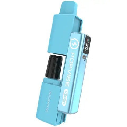 Geekvape Popvibe V5000 Puffs Disposable Vape Box of 5 - Blueberry Ice - vapeukwholesale