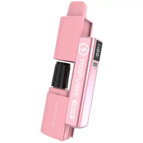 Geekvape Popvibe V5000 Puffs Disposable Vape Box of 5 - Pink Lemonade - vapeukwholesale