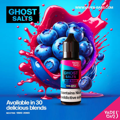 GHOT 3500 Nic Salts 10ml - Box of 10-Blue Sour Raspberry-vapeukwholesale