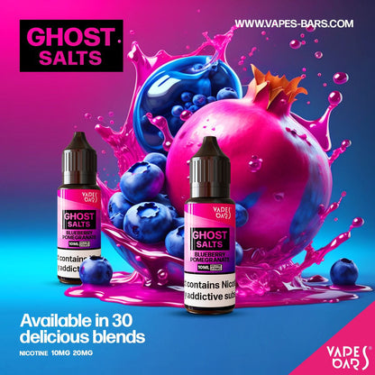 GHOT 3500 Nic Salts 10ml - Box of 10-Blueberry Pomegranate-vapeukwholesale