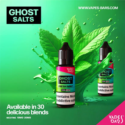 GHOT 3500 Nic Salts 10ml - Box of 10-Fresh Mint-vapeukwholesale