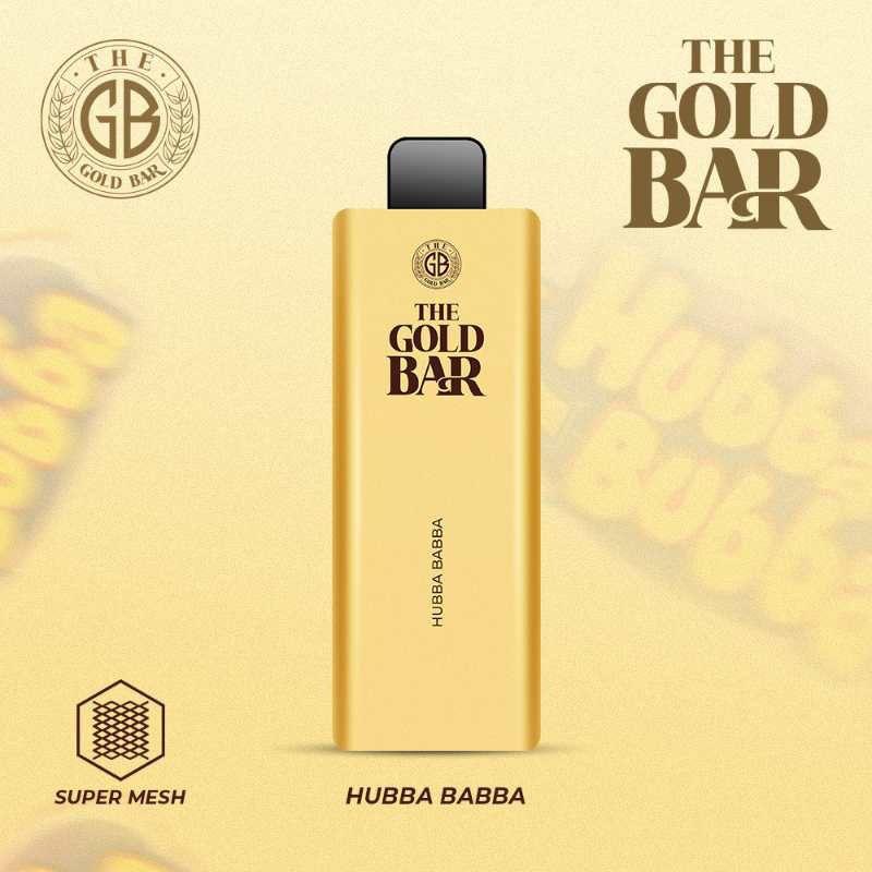 Gold Bar 4500 Disposable Vape Puff Bar Pod Box of 10-Hubba Bubba-vapeukwholesale