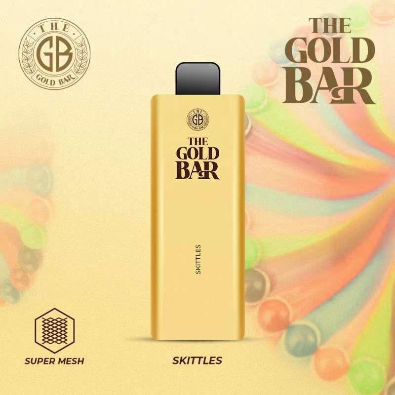 Gold Bar 4500 Disposable Vape Puff Bar Pod Box of 10-Skittz-vapeukwholesale