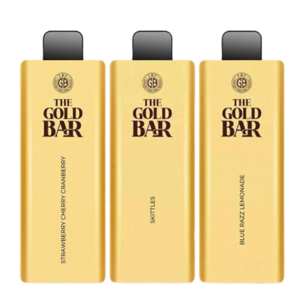 Gold Bar 4500 Disposable Vape Puff Bar Pod - Box of 10