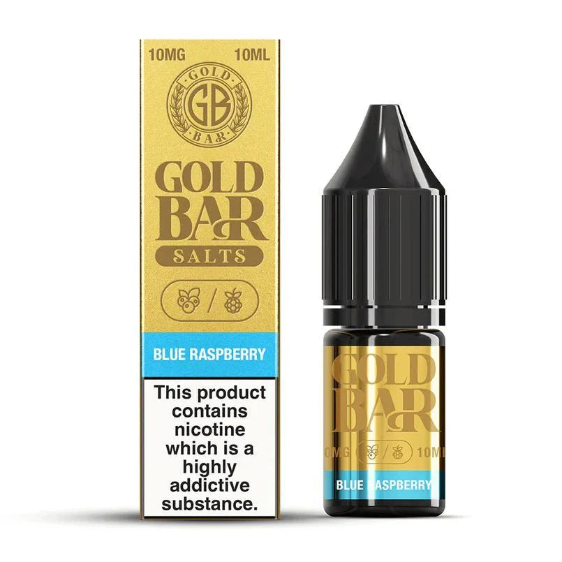 Gold Bar Nic Salts 10ml E-liquids (Box of 10)