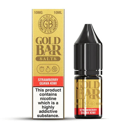 Gold Bar Nic Salts 10ml E-liquids (Box of 10)