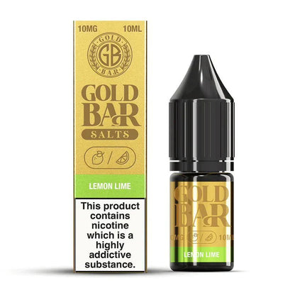 Gold Bar Nic Salts 10ml E-liquids (Box of 10)