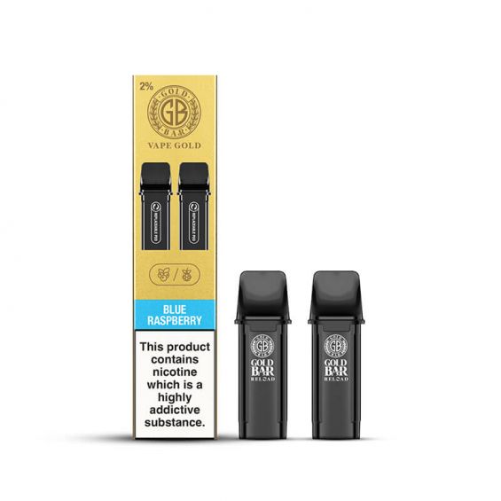 Gold Bar Reload 1200 Puffs Pre-filled Replacement Pods-24K Mango-vapeukwholesale