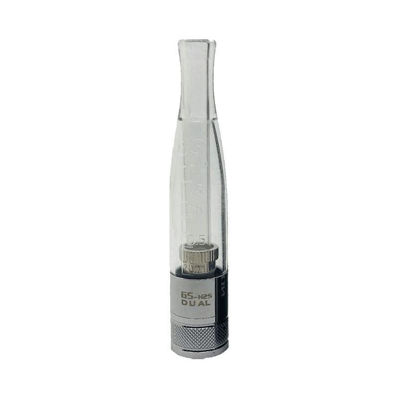 GS-H2S DUAL ATOMIZER-Silver-vapeukwholesale