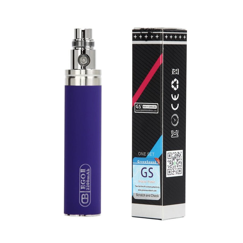 GS EGO II 2200MAH BATTERY-Purple-vapeukwholesale