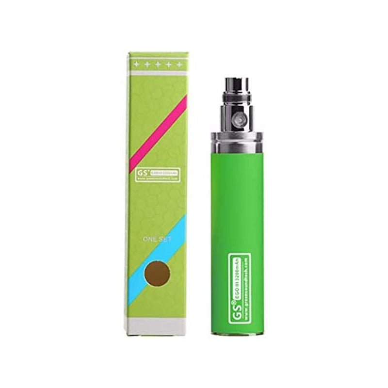 GS EGO II 3200MAH BATTERY-Green-vapeukwholesale