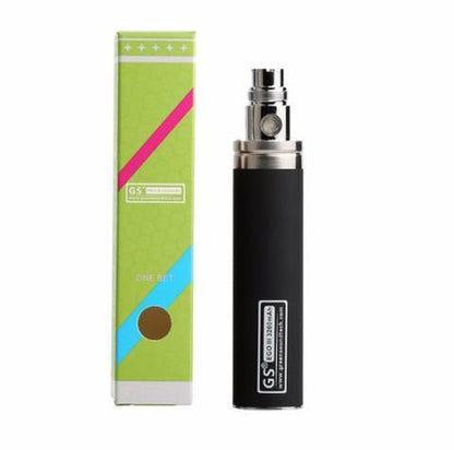 GS EGO II 3200MAH BATTERY-Black-vapeukwholesale