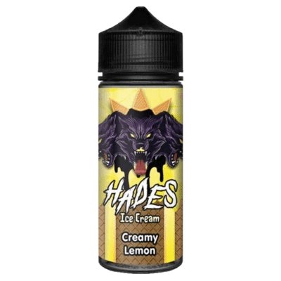 Hades Ice Cream 100ML Shortfill-Creamy Lemon-vapeukwholesale