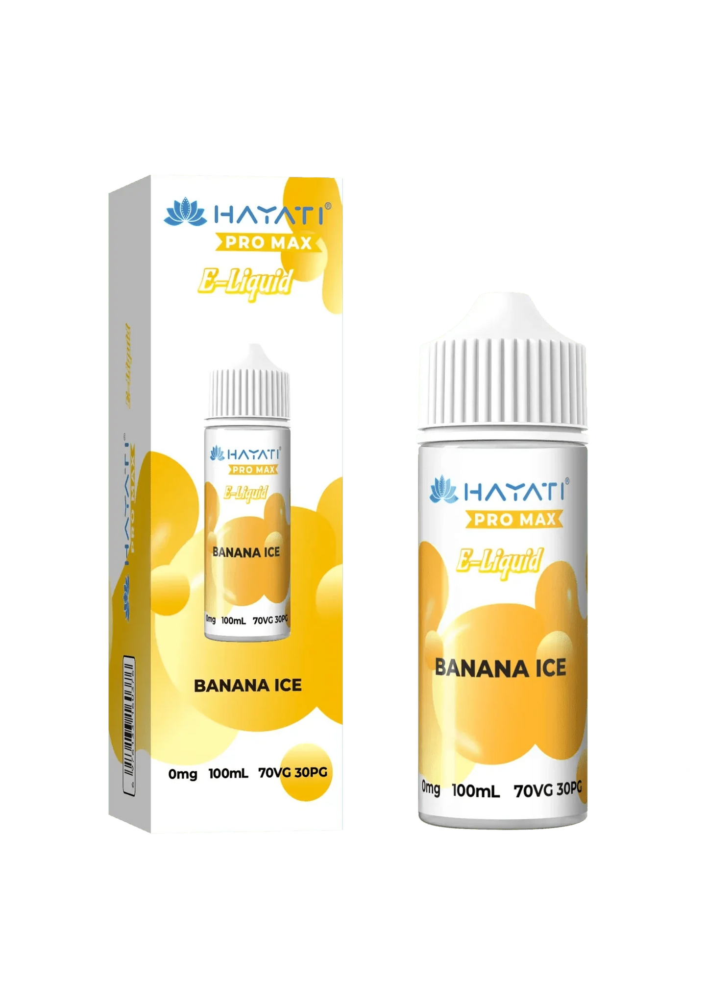 Hayati Pro Max E-liquid 100ml-Banana Ice-vapeukwholesale